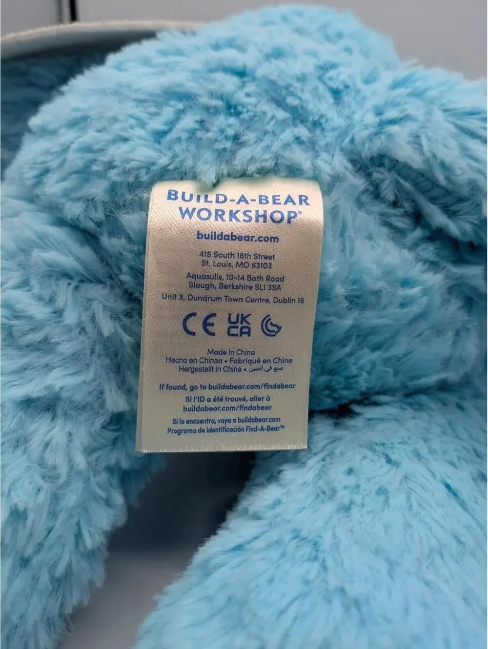Build-A-Bear Workshop Enchanted Blue Dragon Plush Beary Fairy Friends 16